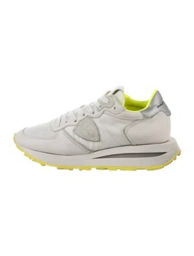 Pre-owned Phileo Leather Athletic Sneakers In White