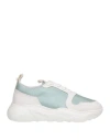 Phileo Man Sneakers Turquoise Size 4 Textile Fibers In Blue