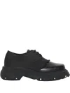 Phileo Scar Derby Shoes In Schwarz