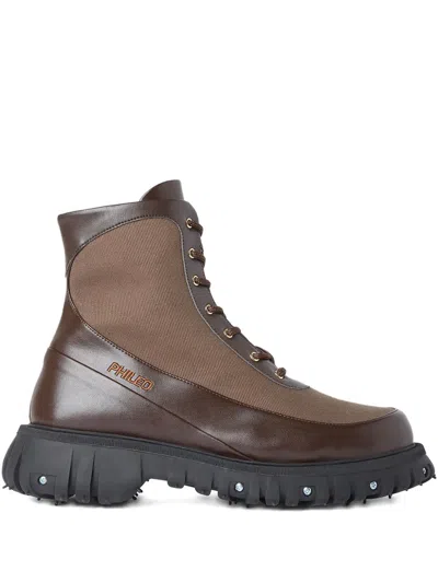 Phileo Timanfaya Boots In Brown