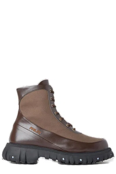 Phileo Timanfaya Boots In Brown