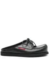 Phileo X Tbs Boat Shoe Slides In Black