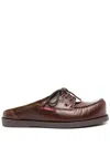 Phileo X Tbs Boat Shoe Slides In Brown