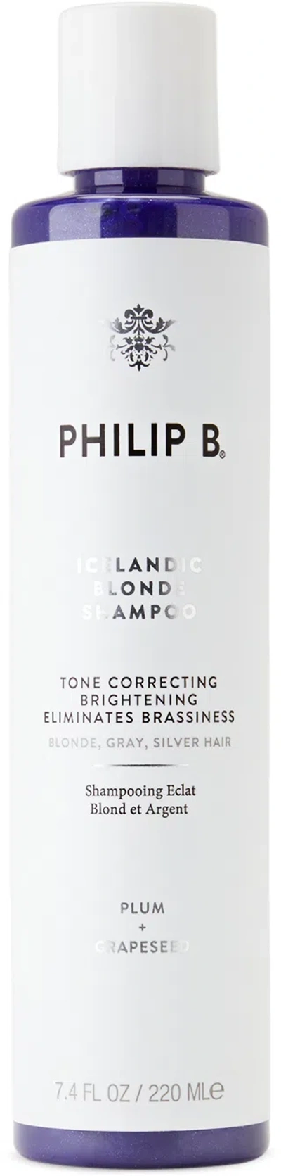 Philip B Icelandic Blonde Shampoo 7.4 Fl. oz In White