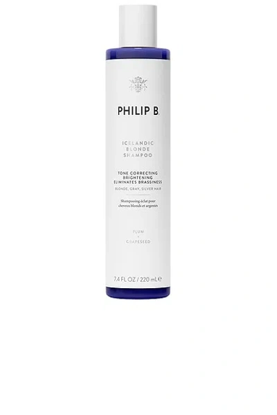 Philip B Icelandic Blonde Shampoo In N,a