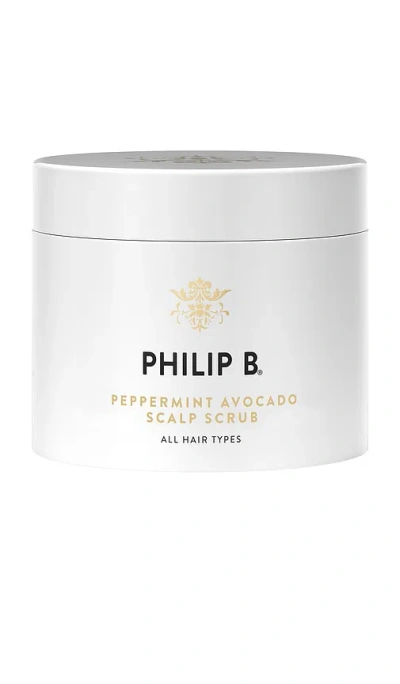 Philip B Peppermint Avocado Scalp Scrub In N,a