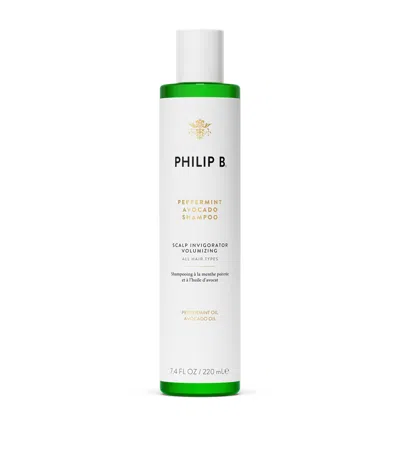 Philip B Peppermint Avocado Shampoo In White