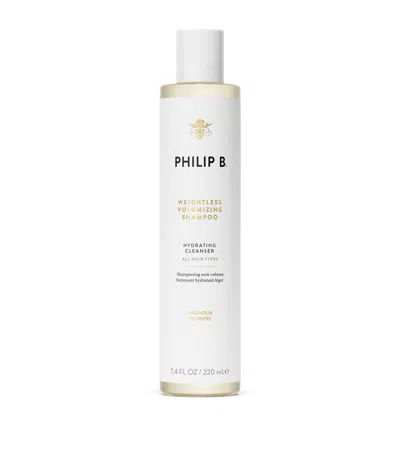 Philip B Weightless Volumising Shampoo In White