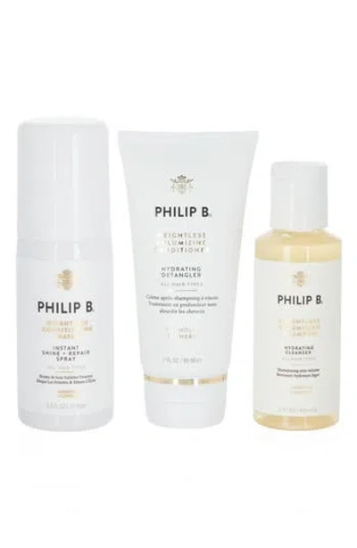 Philip B ® Weightless Volumizing 3-piece Hair Care Gift Set In No Color