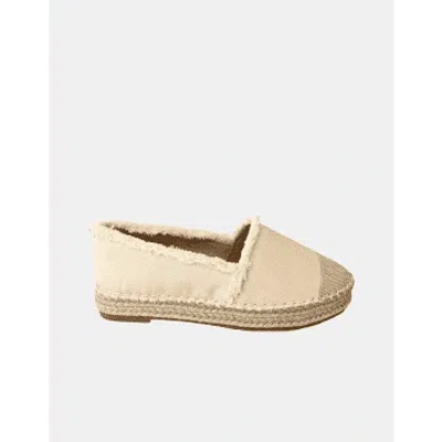 Philip Hog Emma Distressed Espadrille Beige In Neturals