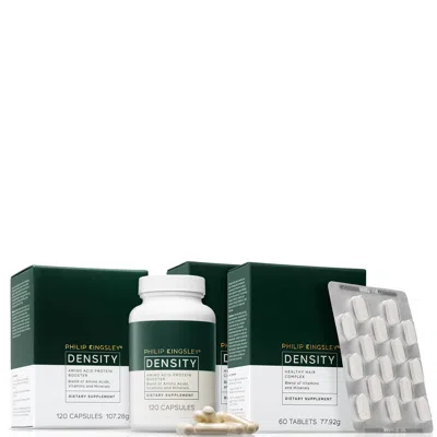 Philip Kingsley Density Supplements Two Month Starter Collection In White