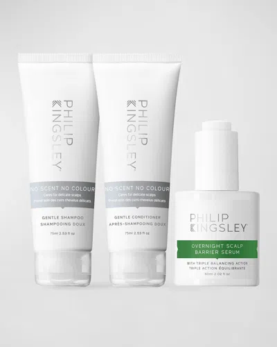 Philip Kingsley Gentle Scalp Care Discovery Collection In White