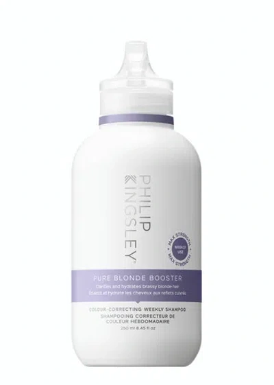 Philip Kingsley Pure Blonde Booster Colour-correcting Weekly Shampoo 250ml In N/a
