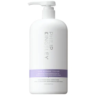 Philip Kingsley Pure Blonde/silver Daily Brightening Purple Conditioner 1000ml