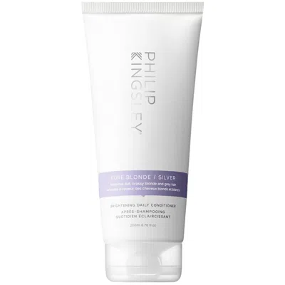 Philip Kingsley Pure Blonde/silver Daily Brightening Purple Conditioner 200ml