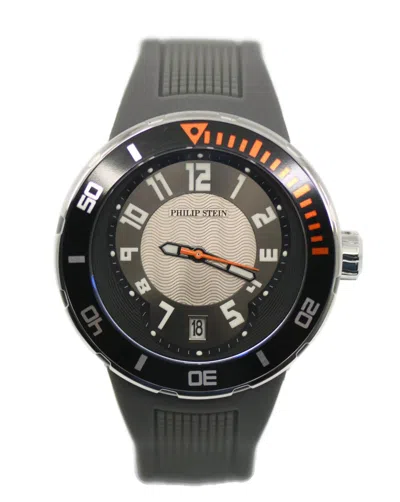 Pre-owned Philip Stein Active Extreme Stainless Steel Watch 34-bgr-rgr