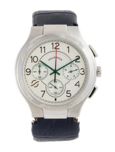 Pre-owned Philip Stein Classic Chronograph Watch In Multi