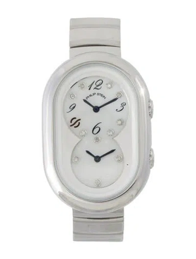 Pre-owned Philip Stein Legacy Petite Watch, 27mm In Multi