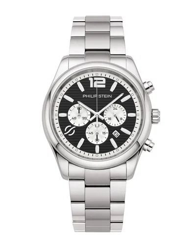 Philip Stein Men's Journey Chrono Watch In Metallic
