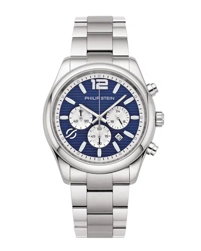 Philip Stein Men's Journey Chrono Watch In Metallic