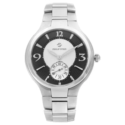 Pre-owned Philip Stein Signature Novalties Steel Quartz Men's Watch 43-mbw-ss In Multi