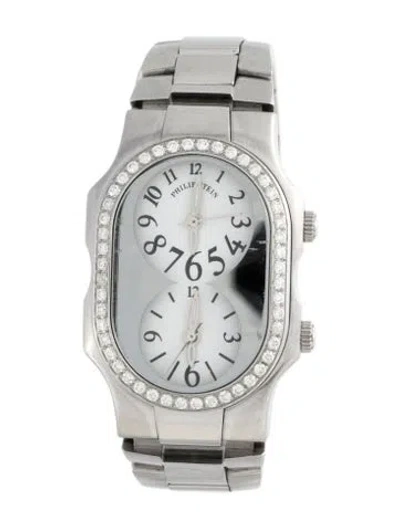 Pre-owned Philip Stein Signature Teslar Watch, 27mm In Multicolor