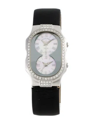 Pre-owned Philip Stein Signature Watch In Multicolor