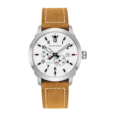 Pre-owned Philip Stein Skyfinder Automatic - Model 700a-whta-cswt Watch