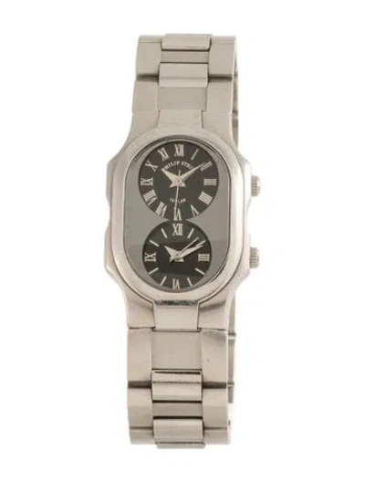 Pre-owned Philip Stein Teslar Watch, 27mm In Multicolor