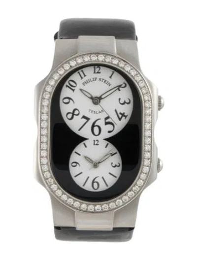 Pre-owned Philip Stein Teslar Watch In Multicolor