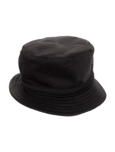 Pre-owned Philip Treacy Bucket Hat In Black
