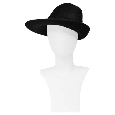 Pre-owned Philip Treacy Phillip Treacy Black Fancy Asymmetrical Hat