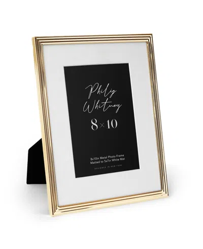 Philip Whitney Hayworth Glass Front Picture Frame, 8" X 10", Macy's Exclusive In Brown