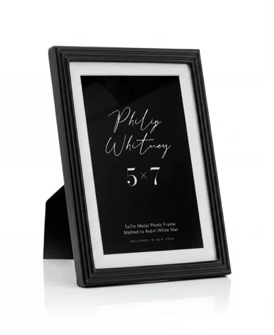 Philip Whitney Hayworth Picture Frame, 5" X 7", Macy's Exclusive In Black