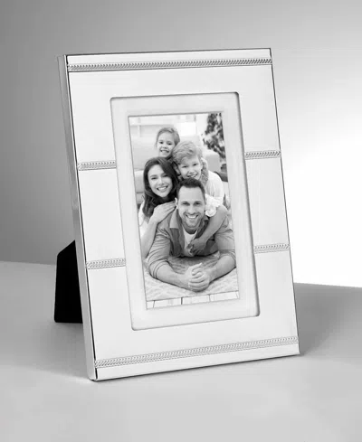 Philip Whitney Landis Metal Picture Frame, 4" X 6" In Silver