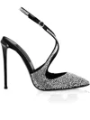 Philipp Plein 120mm Crystal-embellished Pumps In Black