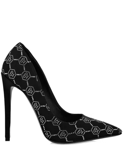 Philipp Plein 120mm Decollete Pumps In Black