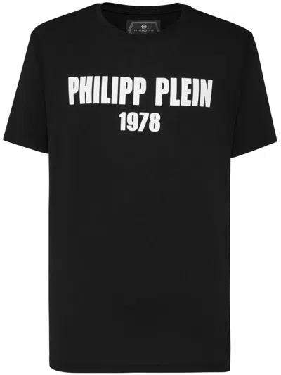 Philipp Plein T-shirt Mit 1978 Logo-print In Black