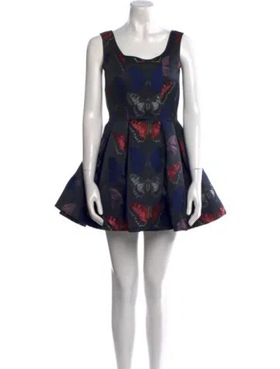 Pre-owned Philipp Plein 2016 Mini Dress In Black