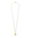 Philipp Plein Gold-tone Ip Stainless Steel 3d $kull Cable Chain 29-1/2" Pendant Necklace In Gold