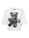 Philipp Plein 3d Teddy T-shirt In White