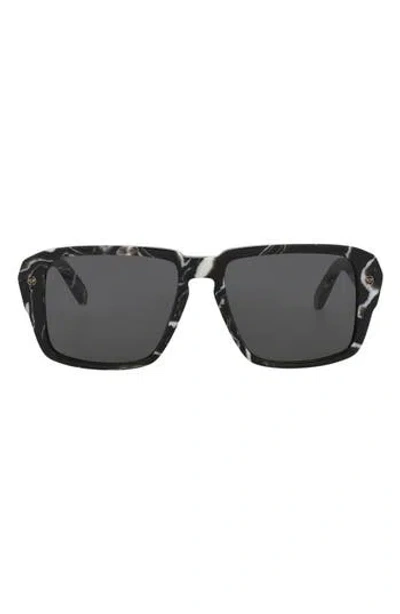 PHILIPP PLEIN PHILIPP PLEIN 55MM SQUARE SUNGLASSES