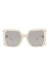 Philipp Plein 56mm Square Sunglasses
