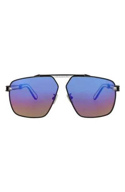 PHILIPP PLEIN PHILIPP PLEIN 63MM SHIELD SUNGLASSES