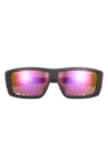 Philipp Plein 64mm Sport Sunglasses In Black Black Pink