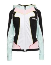 Philipp Plein Active Woman Sweatshirt Black Size L Cotton, Elastane, Polyamide, Polyester In Black