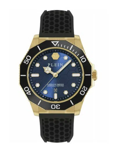 Pre-owned Philipp Plein Aquastorm Watch In Black