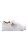Philipp Plein `arrow Force` Low-top Sneakers In White
