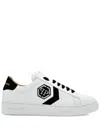 Philipp Plein Lo Top Sneakers In White