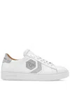 Philipp Plein Arrow Force Sneakers In White